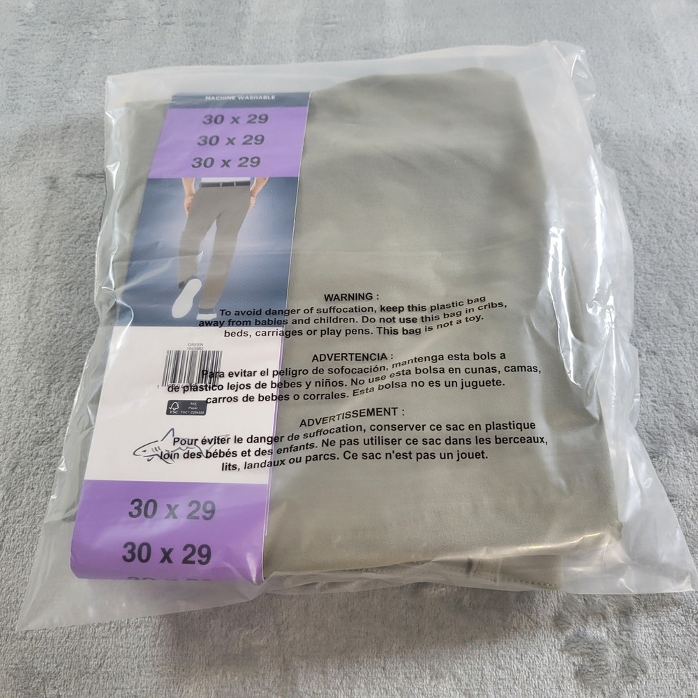Greg Norman Mens Ultimate 5 Pocket Pant Green Stretch ML75 30x29 1845982 NEW - Picture 8 of 8